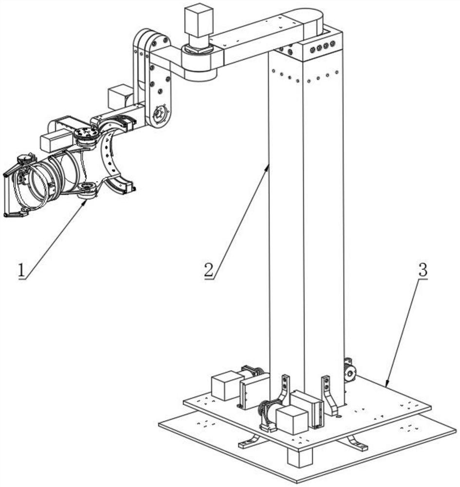一種剛柔耦合繩驅外骨骼式上肢康復訓練機器人