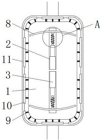 一種AGV小車(chē)的防撞結(jié)構(gòu)