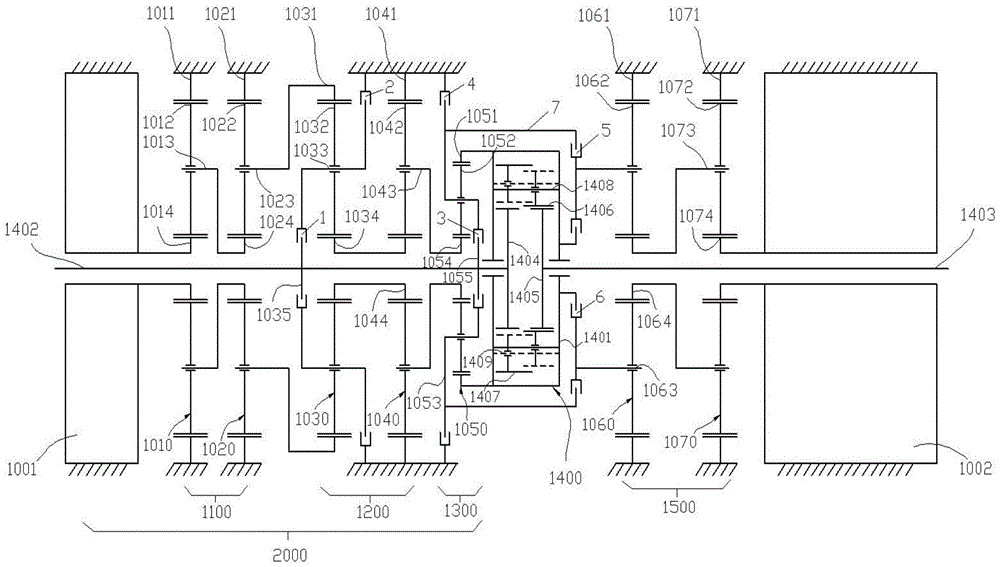 一種帶有轉(zhuǎn)矩定向分配功能的雙電機耦合驅(qū)動橋