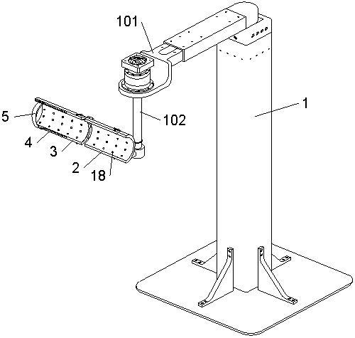 一種胳膊康復訓練機械手臂