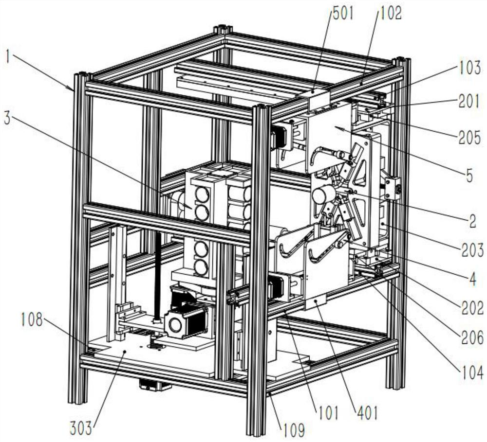 硅膠套自動撐掛裝置