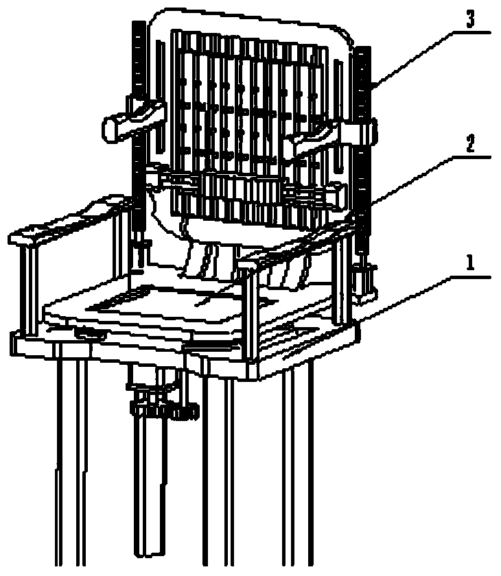 一種腰部治療康復椅