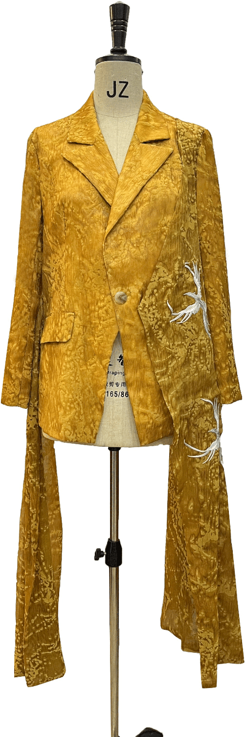 外套（不對(duì)稱式單扣國(guó)風(fēng)）