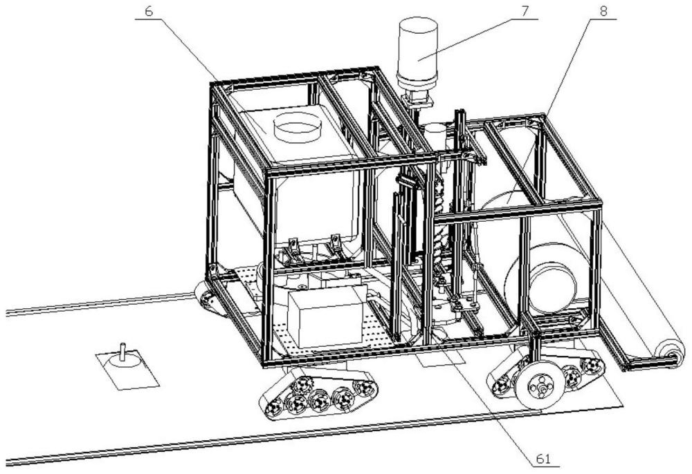 一種用于戈壁灘沙柳種植的全自動植樹車