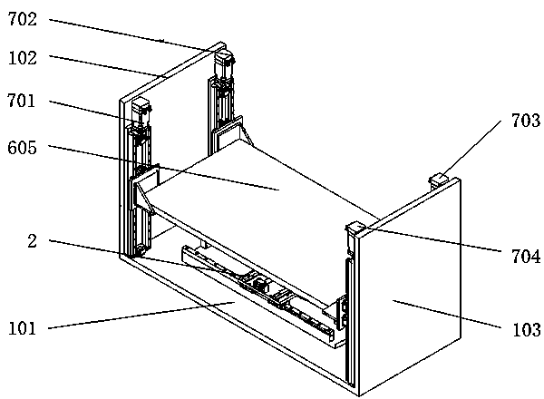 一種二維振動(dòng)輔助的輥對(duì)平面熱壓印裝置