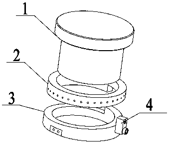 一種可實現(xiàn)鉭芯分級壓制的調(diào)節(jié)機構(gòu)