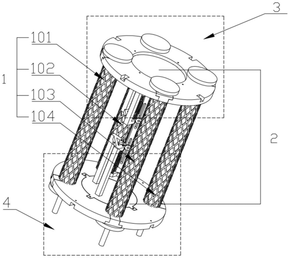 一種基于肌小節(jié)的仿生柔性驅(qū)動(dòng)器