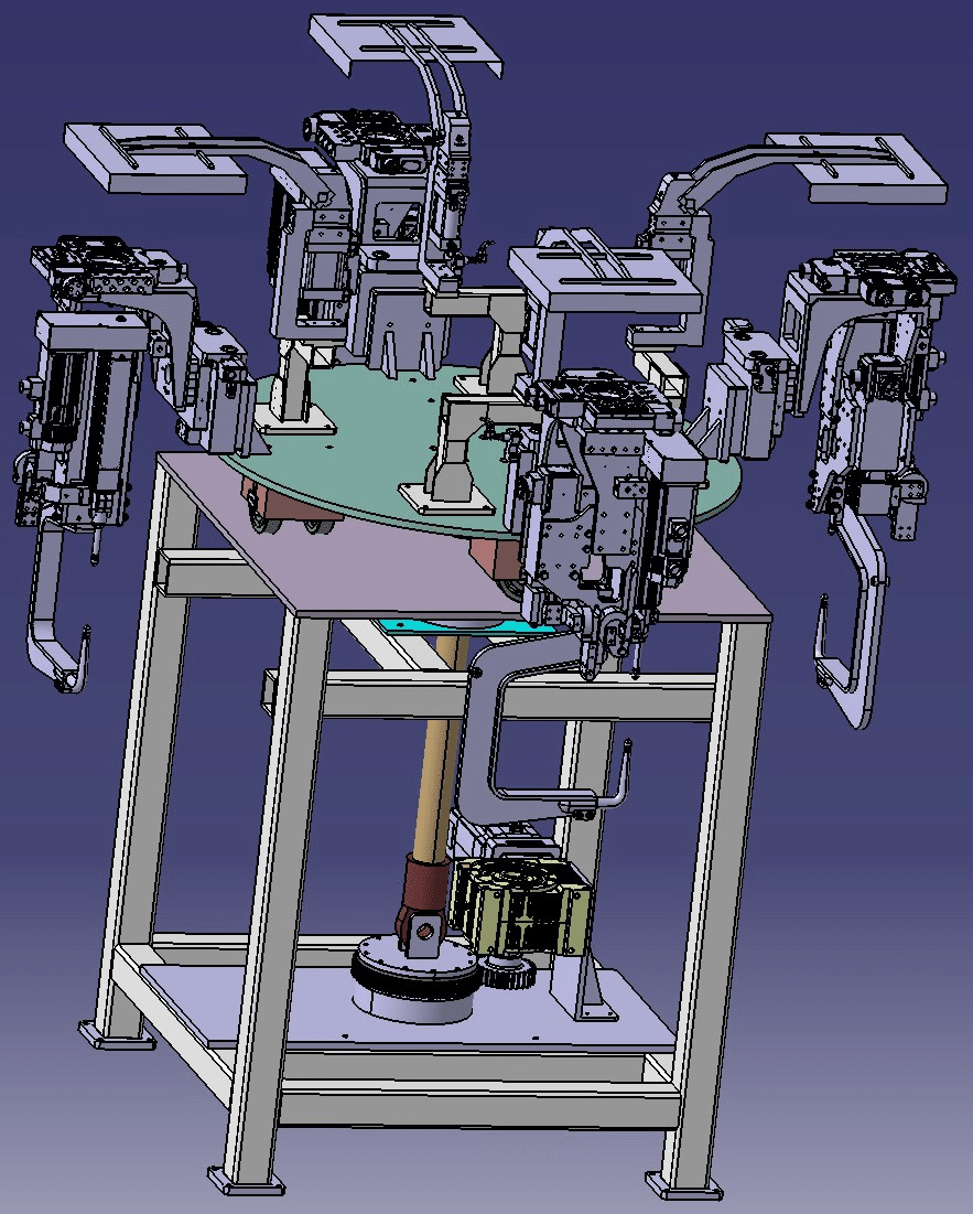 焊裝生產(chǎn)線電阻焊鉗停放裝置