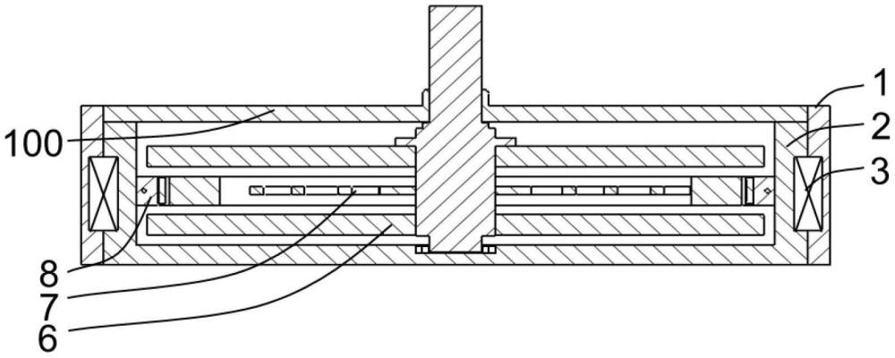 自適應(yīng)限位力矩扭簧磁流變阻尼器