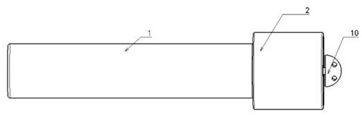 一種基于跳繩旋轉(zhuǎn)的壓電發(fā)電裝置