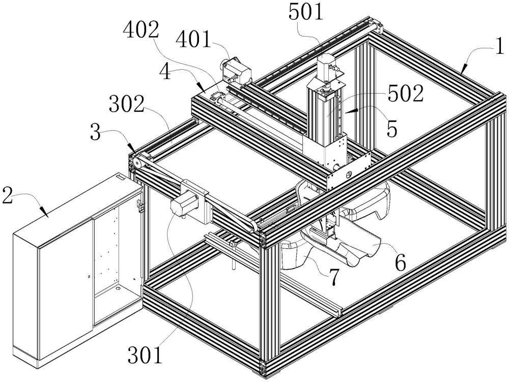 一種汽車座椅檢測(cè)機(jī)器人