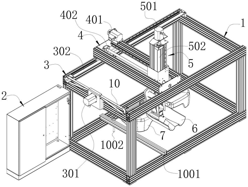 一種汽車座椅檢測機器人