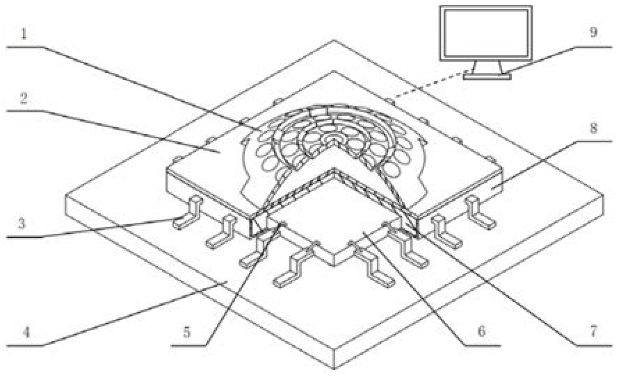 一種微型多球面仿生復(fù)眼相機(jī)