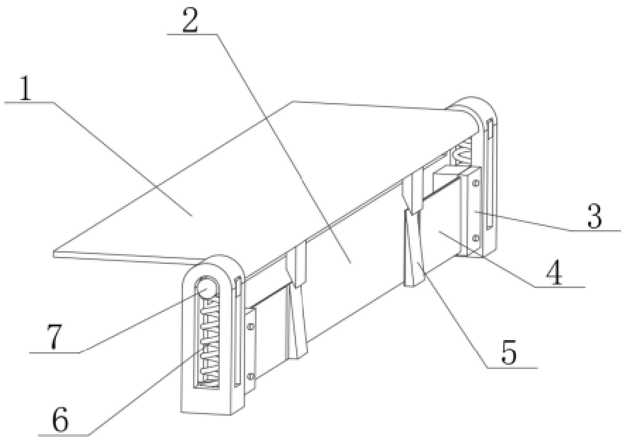 一種安裝于臺(tái)階上的壓電發(fā)電裝置