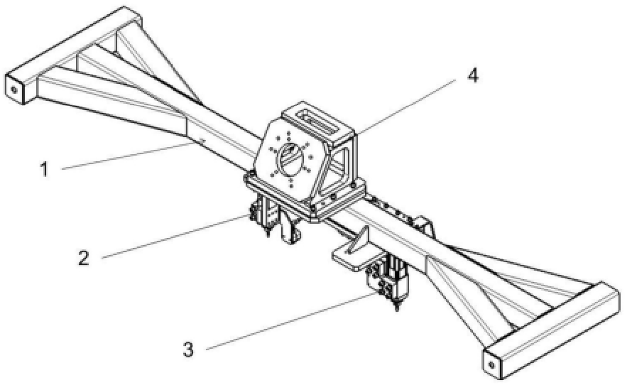 一種吸附-銷孔定位式新型轎車頂蓋后橫梁柔性抓具