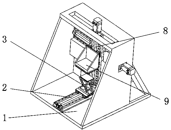 一種基于非諧振輔助的納米壓印裝置