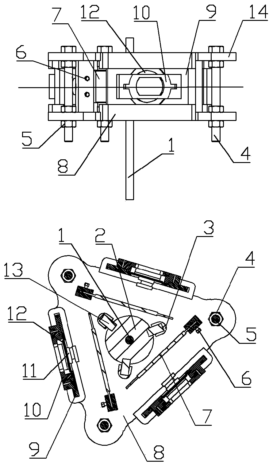 一種雙作用壓電發(fā)電裝置
