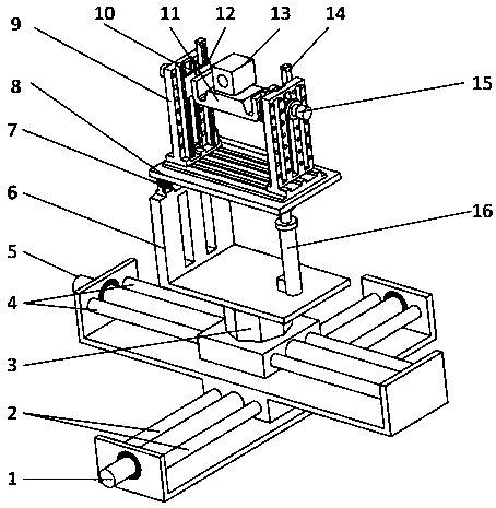 一種混聯(lián)多自由度旋翼無(wú)人機(jī)地面模擬平臺(tái)