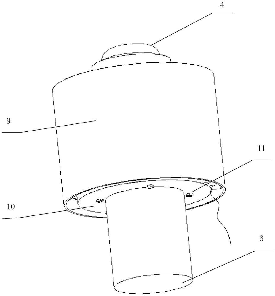 基于粘彈性材料研拋的六維力測(cè)力裝置與測(cè)力方法