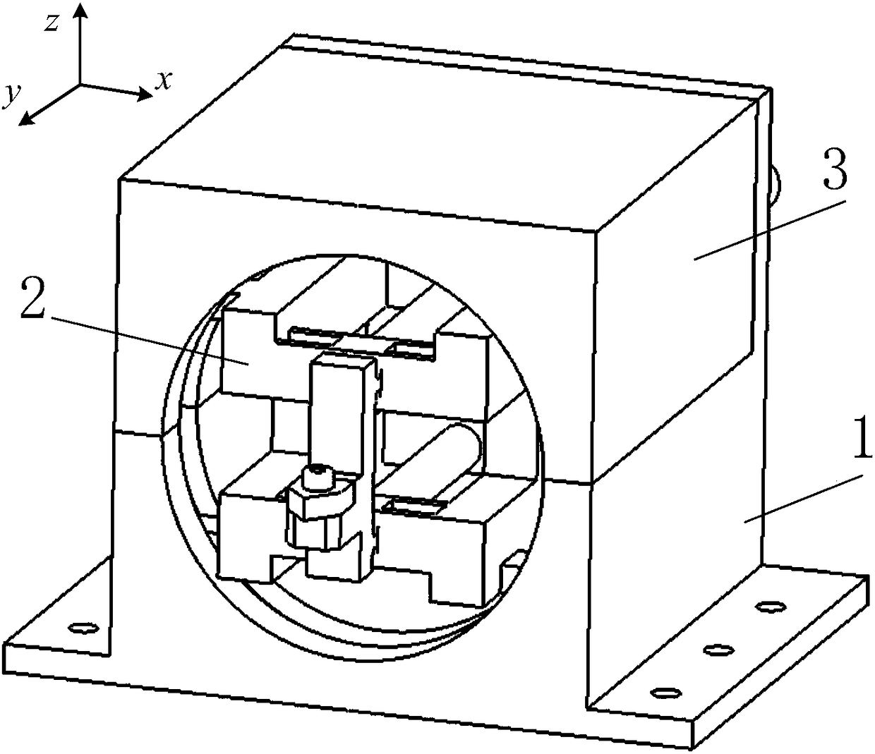 一種角度可調(diào)的普適性非共振橢圓振動切削柔性裝置